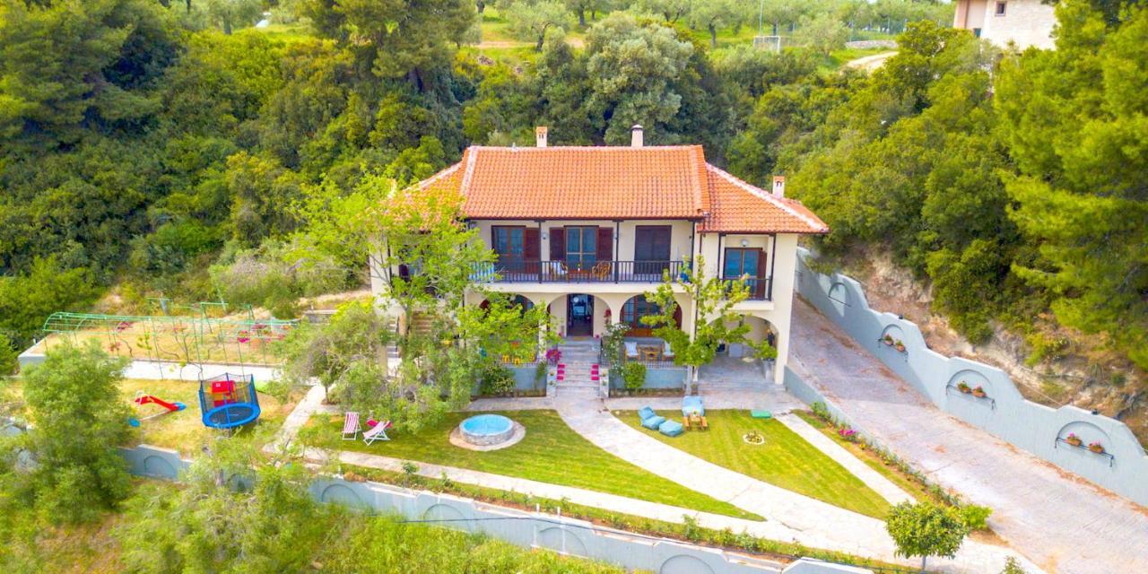 Willow Sea View Villa, Kriopigi Exterior foto