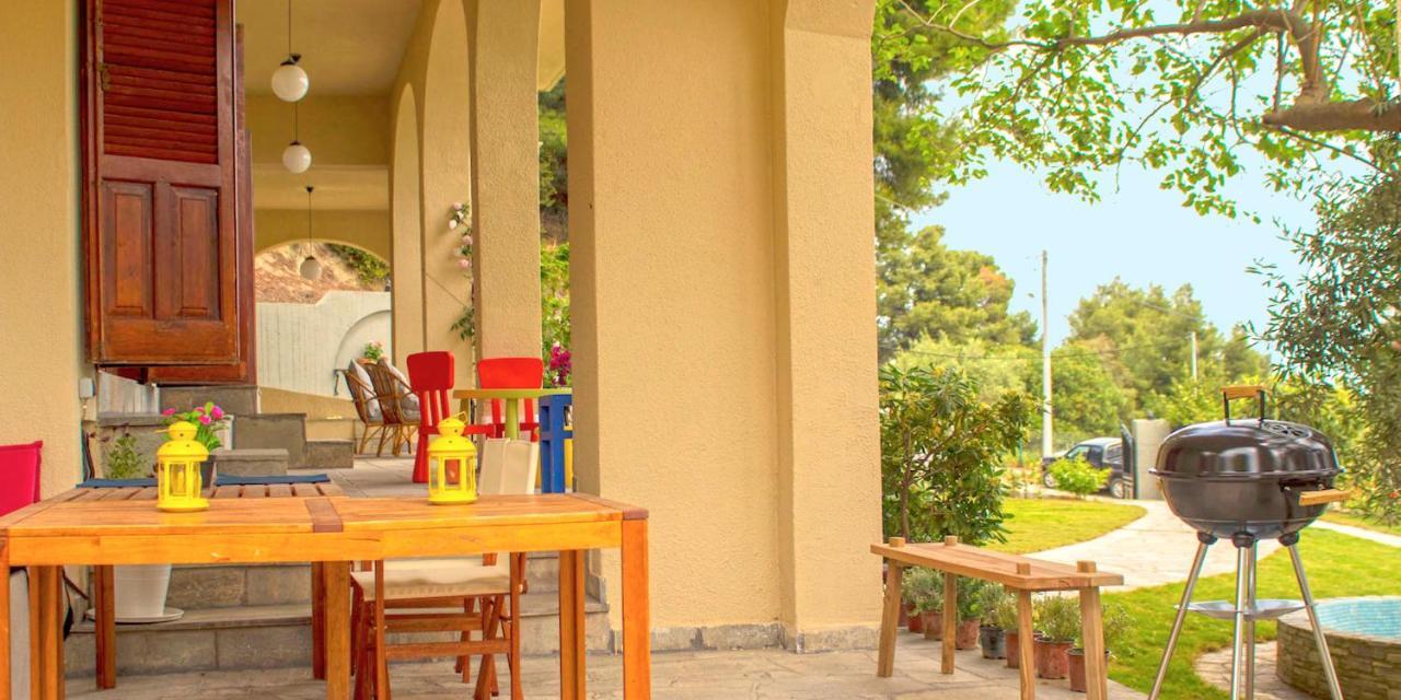 Willow Sea View Villa, Kriopigi Exterior foto